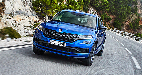 Kodiaq RS to heat up local Skoda line-up – at last