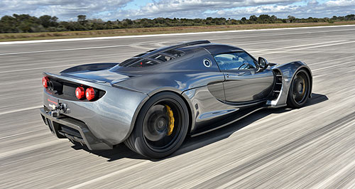 Hennessey Venom GT cracks 435km/h