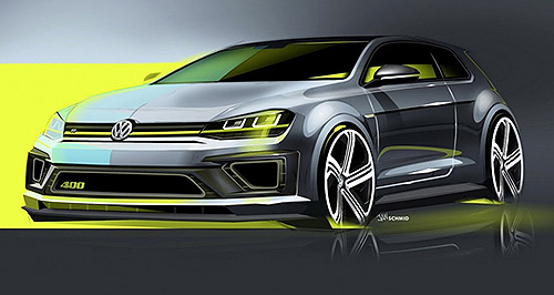 Beijing show: VW teases madcap Golf concept