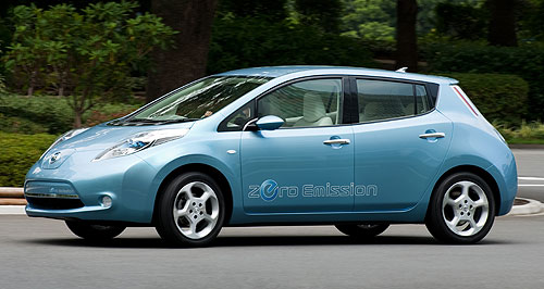 Nissan to lease Leaf EV
