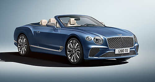 Geneva show: Bentley reveals drop-top Continental GT