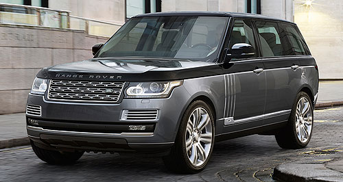 New York show: Most powerful Range Rover surfaces