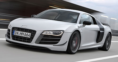 AIMS: Audi to offer peek at super-exclusive R8 GT