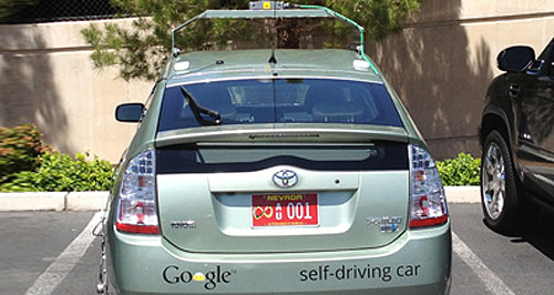 Google’s driverless car now licensed