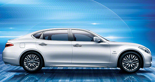 Beijing show: Infiniti stretches the M