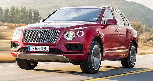 Driven: Bentley Bentayga wait list tops 12 months