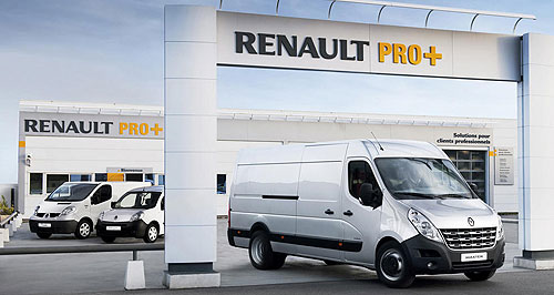 Renault to roll out LCV red carpet with Pro+