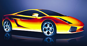 First look: Lambo's 300km/h little brother