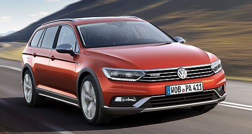 Geneva show: Passat gets VW's Alltrack treatment