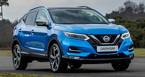 Geneva show: Nissan updates Qashqai mid-size SUV