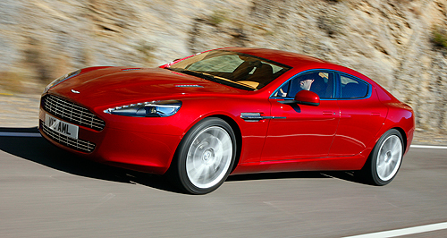 Aston Martin rolls out Rapide