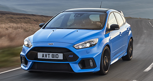 Ford sharpens Focus RS with Limited Edition