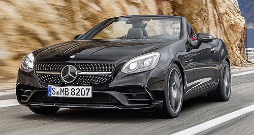 First drive: Mercedes sharpens its SLC roadster