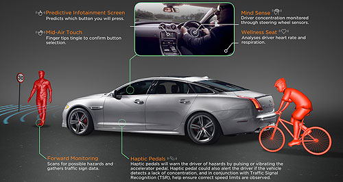 Jaguar Land Rover showcases tech projects
