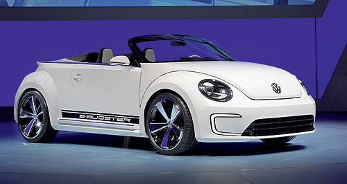 Beijing show: VW E-Bugster lifts lid on Beetle Convertible