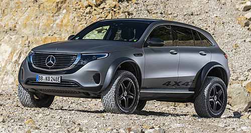 Mercedes-Benz tinkers with off-road EVs
