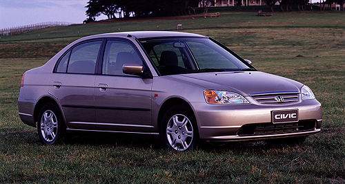 Honda recalls 2001 Civic Sedan over airbags