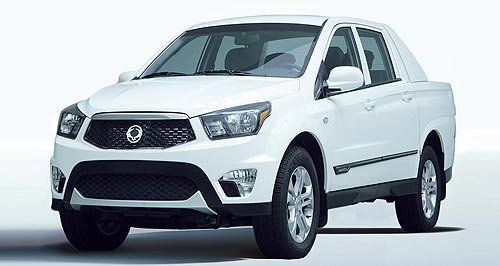 New SsangYong dual-cab ute here in March