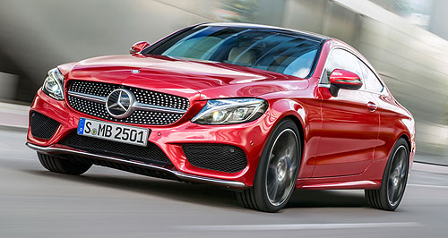 Frankfurt show: Benz uncovers C-Class Coupe
