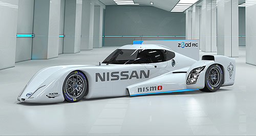 Nissan zero emissions racer heads to Le Mans