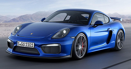 Geneva show: Porsche reveals track-ready Cayman