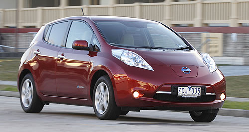 First drive: Leaf lands in Oz at last
