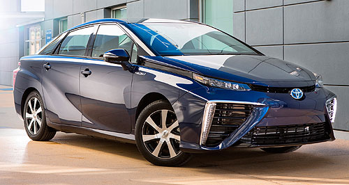 Toyota to push fuel cell tech Down Under