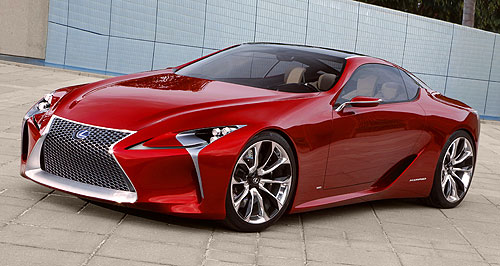 AIMS: Lexus goes it alone with LF-LC concept