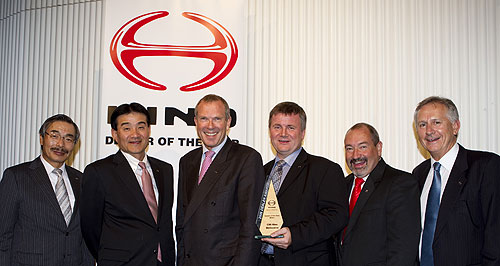 CMI and Vanderfield win top dealer awards for Hino