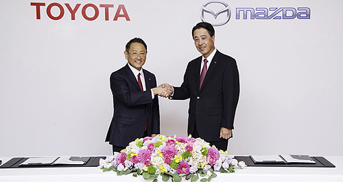 Toyota and Mazda strengthen ties
