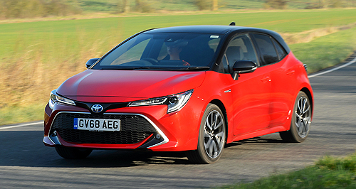 Tech and two-tone for 2020 Toyota Corolla update