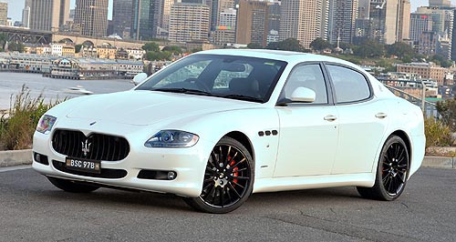 Sydney show: Maserati unveils hottest Quattroporte