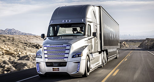 Daimler granted autonomous truck licence