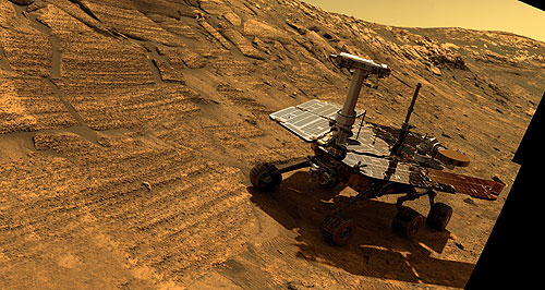 Mars rover sets extraterrestrial distance record