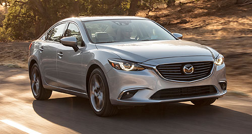 LA show: Updated Mazda6 fronts up