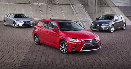 More luxurious new-look Lexus CT stays at $39,990