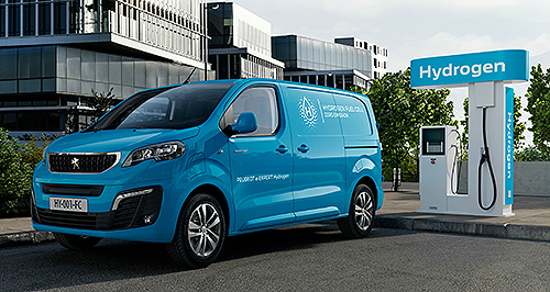 Peugeot debuts new e-Expert Hydrogen, not for Aus