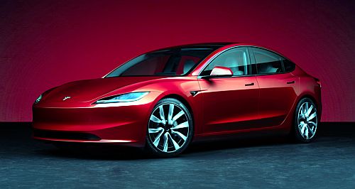 Tesla Model 3 updated for 2024