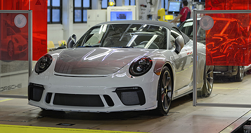 Porsche wraps up production of 991-type 911