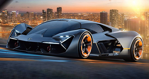 Lamborghini reveals its electric vision