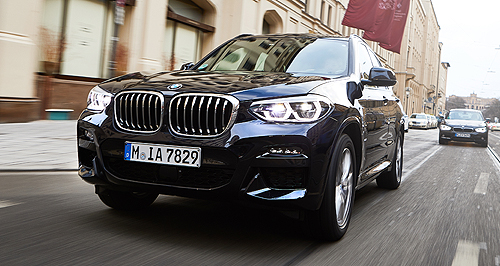 Geneva show: BMW debuts plug-in hybrid X3
