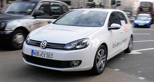 VW confirms electric Golf