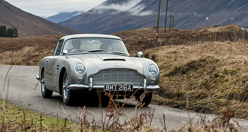 James Bond's Aston Martin DB5 lives twice