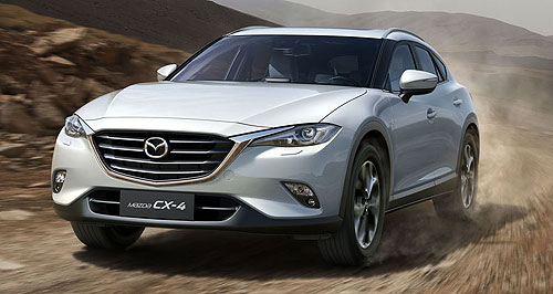 Beijing show: Mazda uncovers China-only CX-4