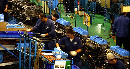 Ford cuts production to three days a week