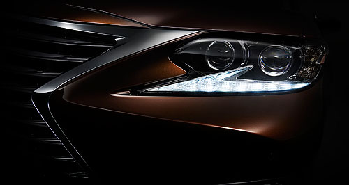 Shanghai show: Lexus teases facelifted ES