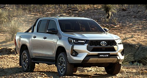 Facelifted Toyota HiLux revealed, here in March