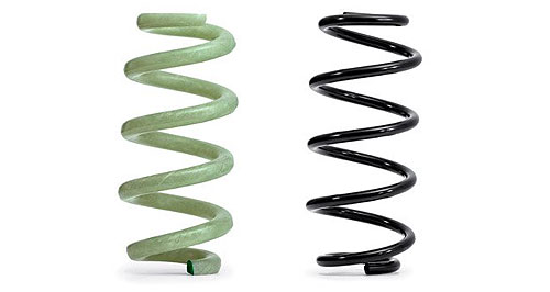 Smooth as glass: Audi develops synthetic springs