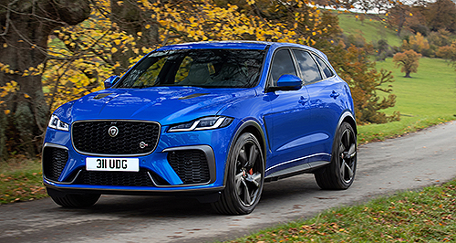 Jaguar turns up the wick with new F-Pace SVR