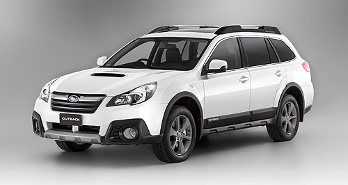 Macho Subaru Outback and its Aussie connection
